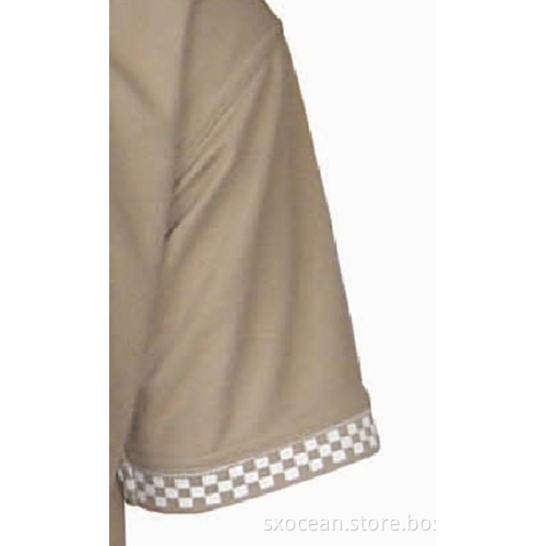 65% polyester 35% cotton man's polo-shirt short sleeve